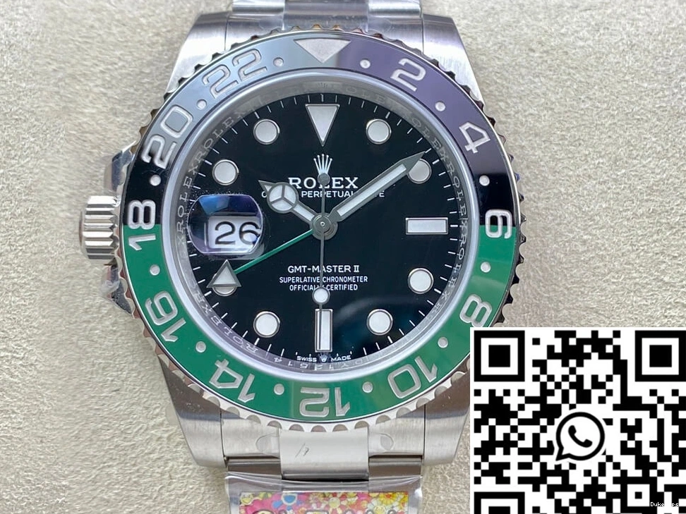 M126720VTNR-0001 TravelReady GMT 1166 Master Rolex Black Factory Clean Dial II 0816